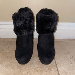 G By Guess Fur High Heels